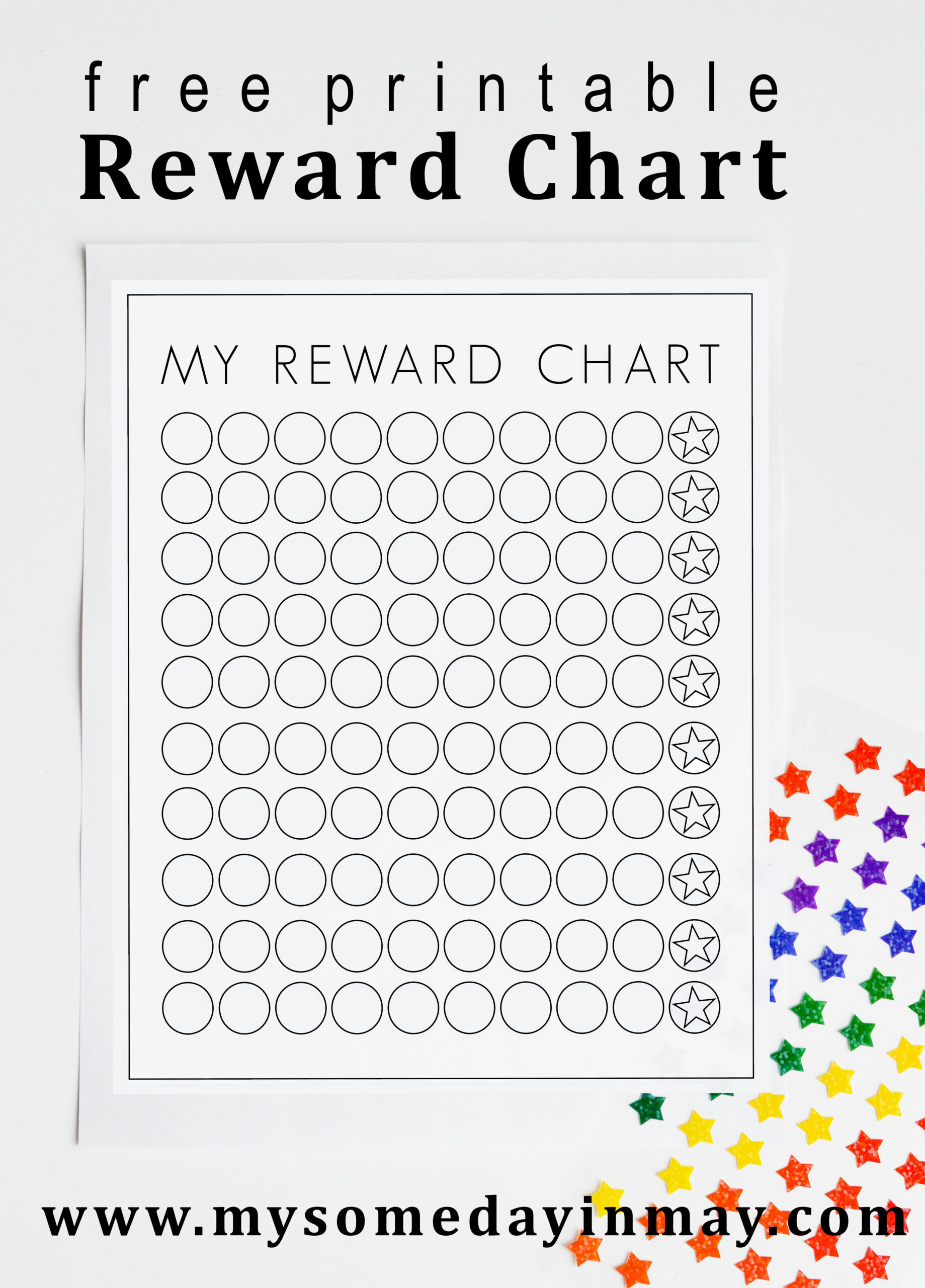 Free Reward Chart | Sticker Chart Printable, Sticker Chart, Reward intended for Free Printable Sticker Charts