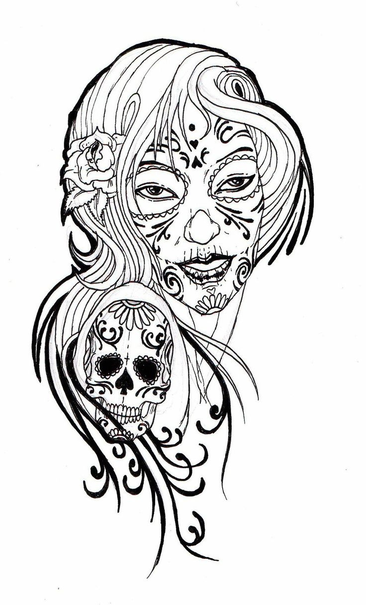 Free Skull Tattoo Designs To Print - Clipart Library | Skull regarding Free Printable Tattoo Designs