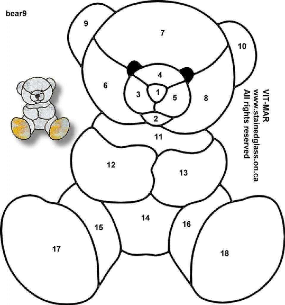 Free Teddy Bear Patterns Printable | Teddy Bear Sewing Pattern in Free Teddy Bear Patterns Printable