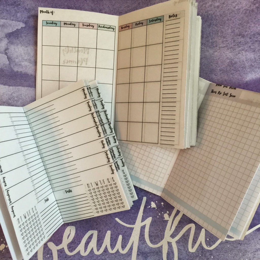 Free Traveler&amp;#039;S Notebook Inserts Printables (Monthly, Weekly for Free Printable Traveler&amp;amp;#039;s Notebook Inserts