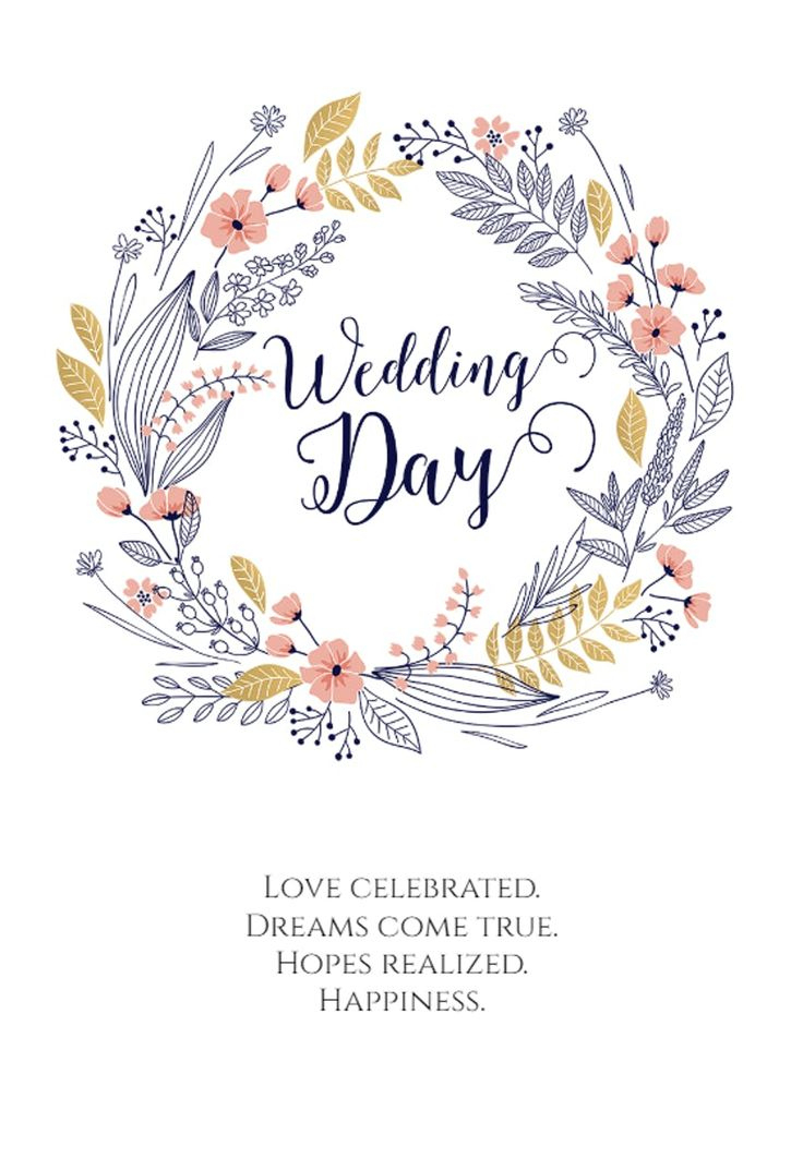 Free Wedding Congratulations Card (Free) | Greetings Island with Free Printable Wedding Congratulations Greeting Cards