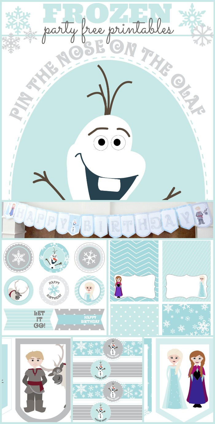 Frozen Birthday Party Printables - Capturing Joy With Kristen Duke inside Free Frozen Printables