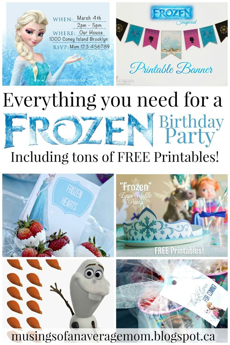 Frozen-Inspired Party Ideas For Your Little One&amp;#039;S Magical Celebration inside Free Frozen Printables