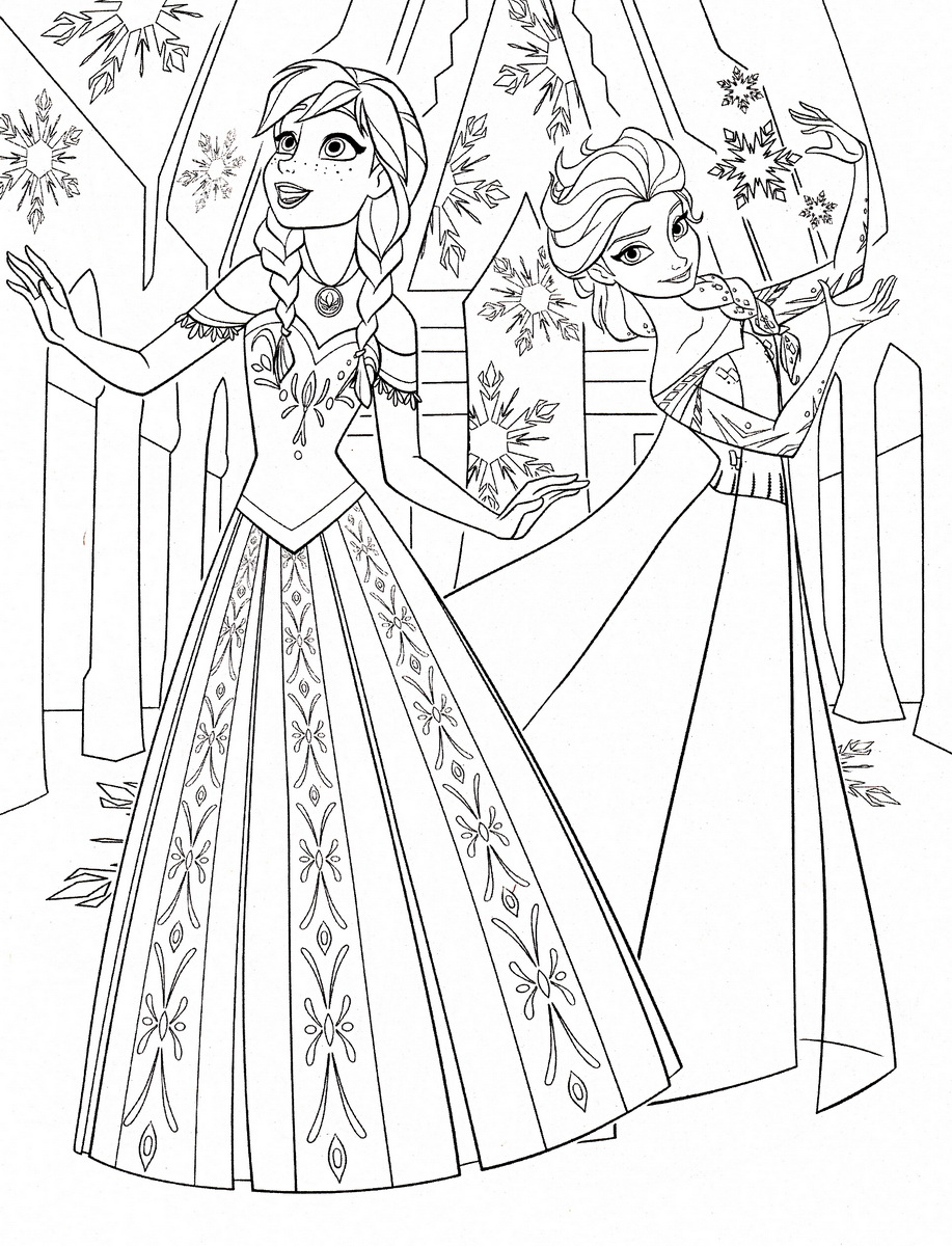 Frozen To Print For Free - Frozen Kids Coloring Pages within Free Printable Coloring Pages Disney Frozen