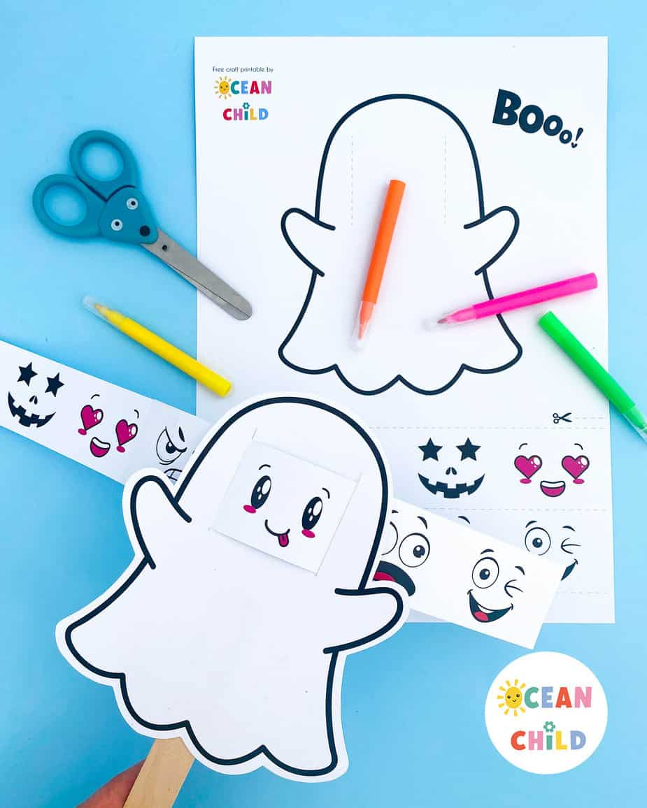 Fun Halloween Craft That Will Make You Giggle, Free Printable for Halloween Crafts for Kids Free Printable