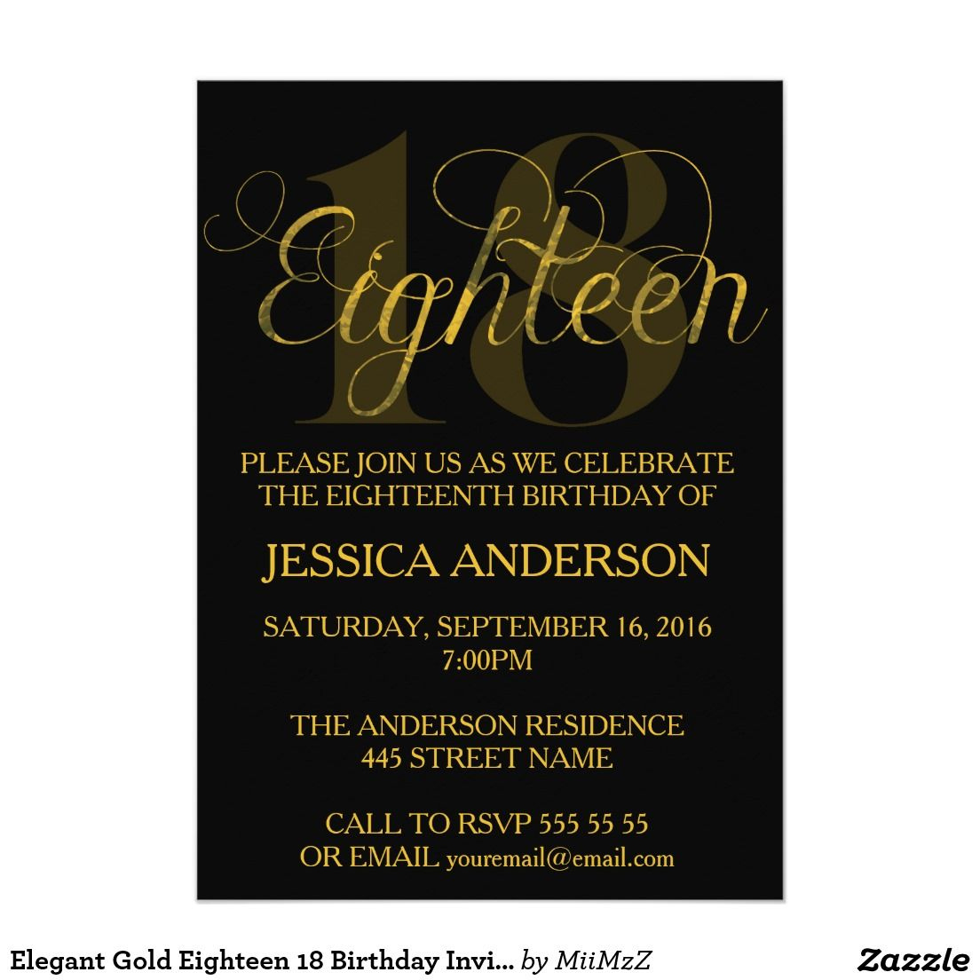 Get Free 18Th Birthday Invitations Wording | Birthday Invitation for Free Printable 18Th Birthday Invitations