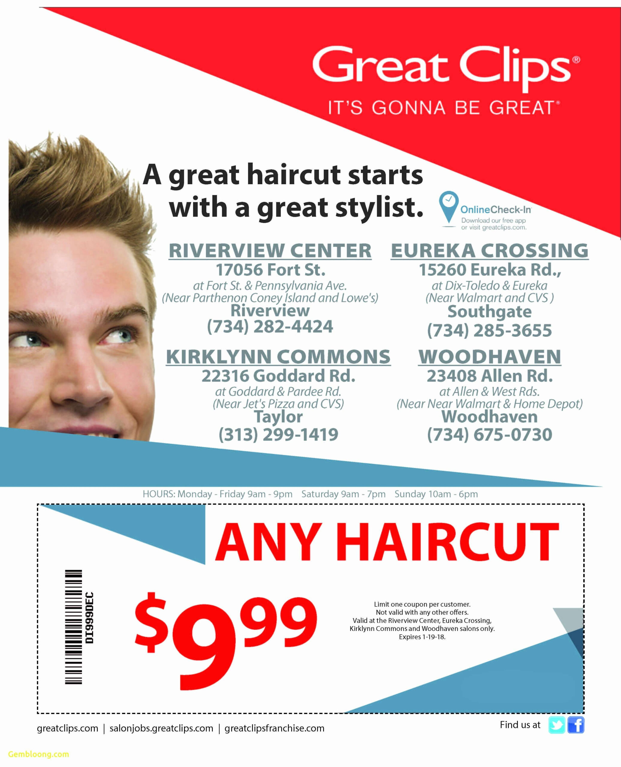 Great Clips Coupon Printable with Great Clips Free Coupons Printable