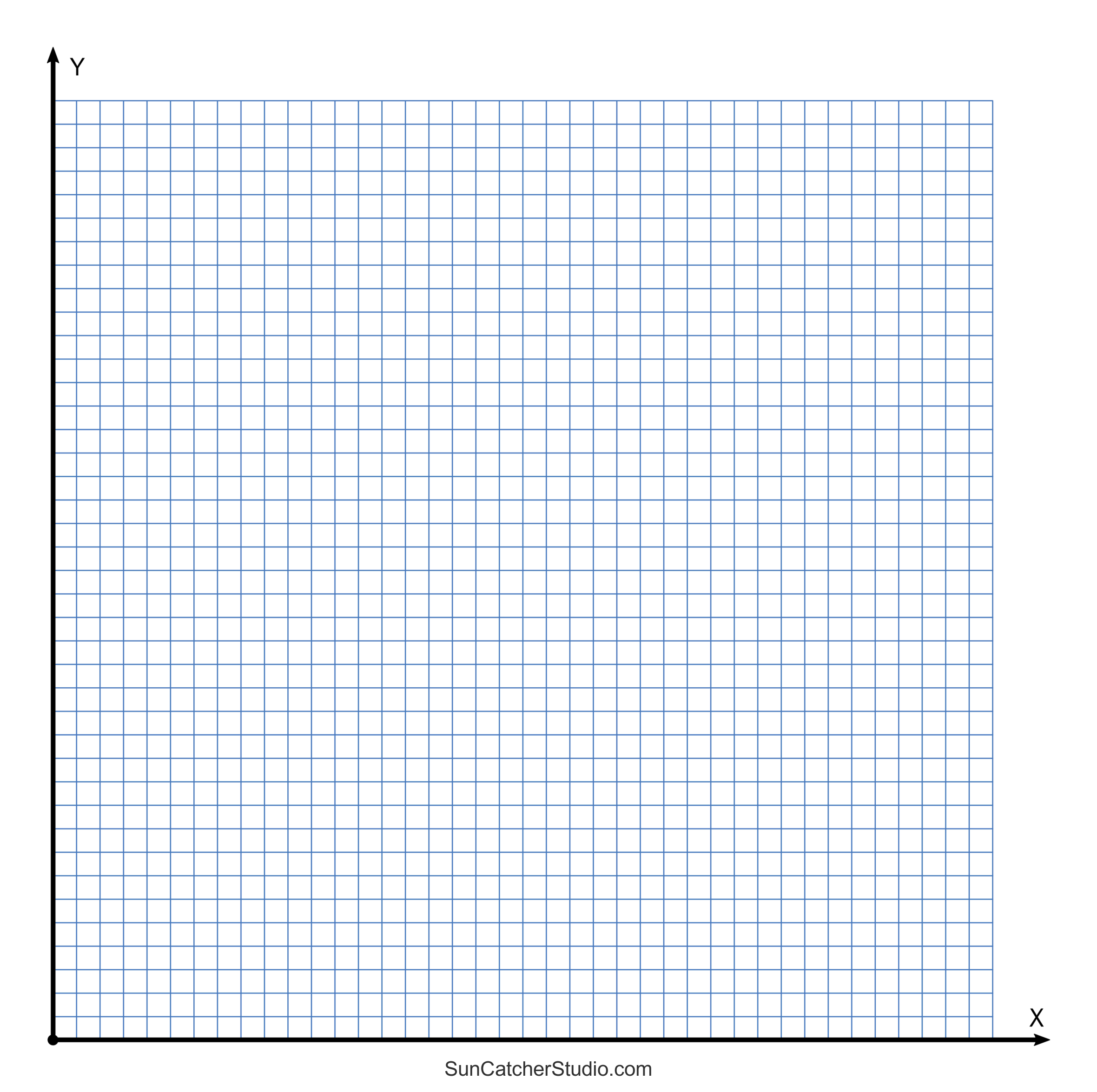 Grid Paper (Printable 4 Quadrant Coordinate Graph Paper Templates regarding Free Printable Graph Paper With Numbers