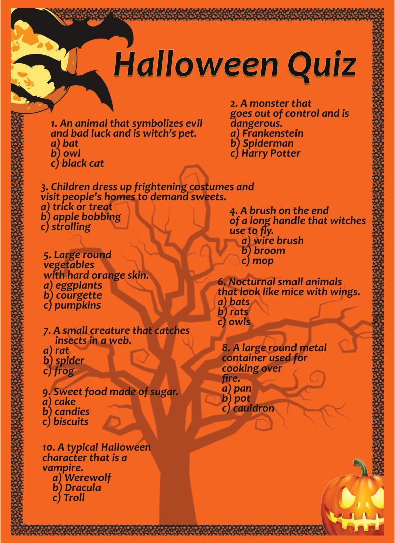 Halloween Trivia - 15 Free Pdf Printables | Printablee | Halloween throughout Free Printable Halloween Quiz