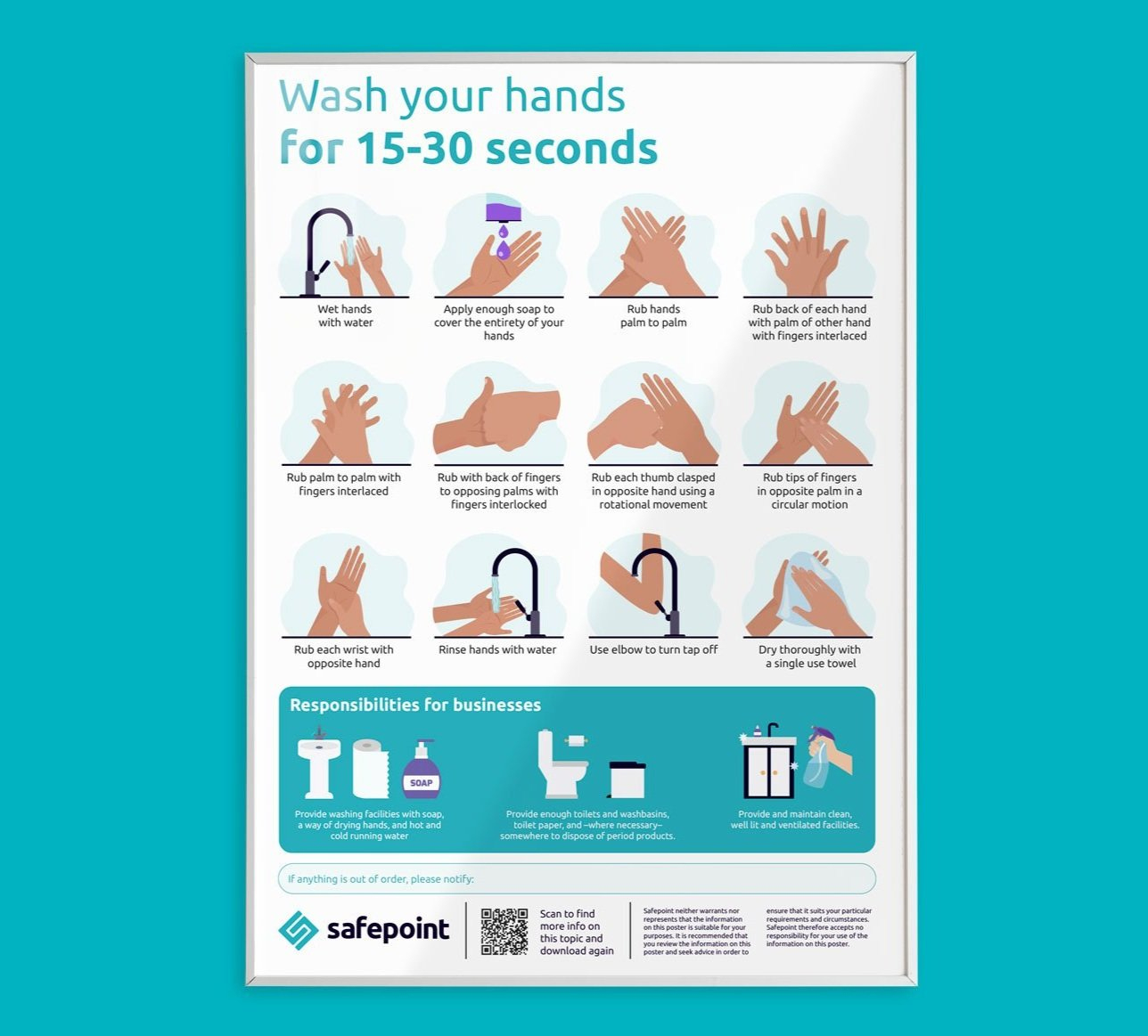 Hand Washing Health And Safety (Free Posters!) | Safepoint Lone intended for Free Printable Hand Washing Posters