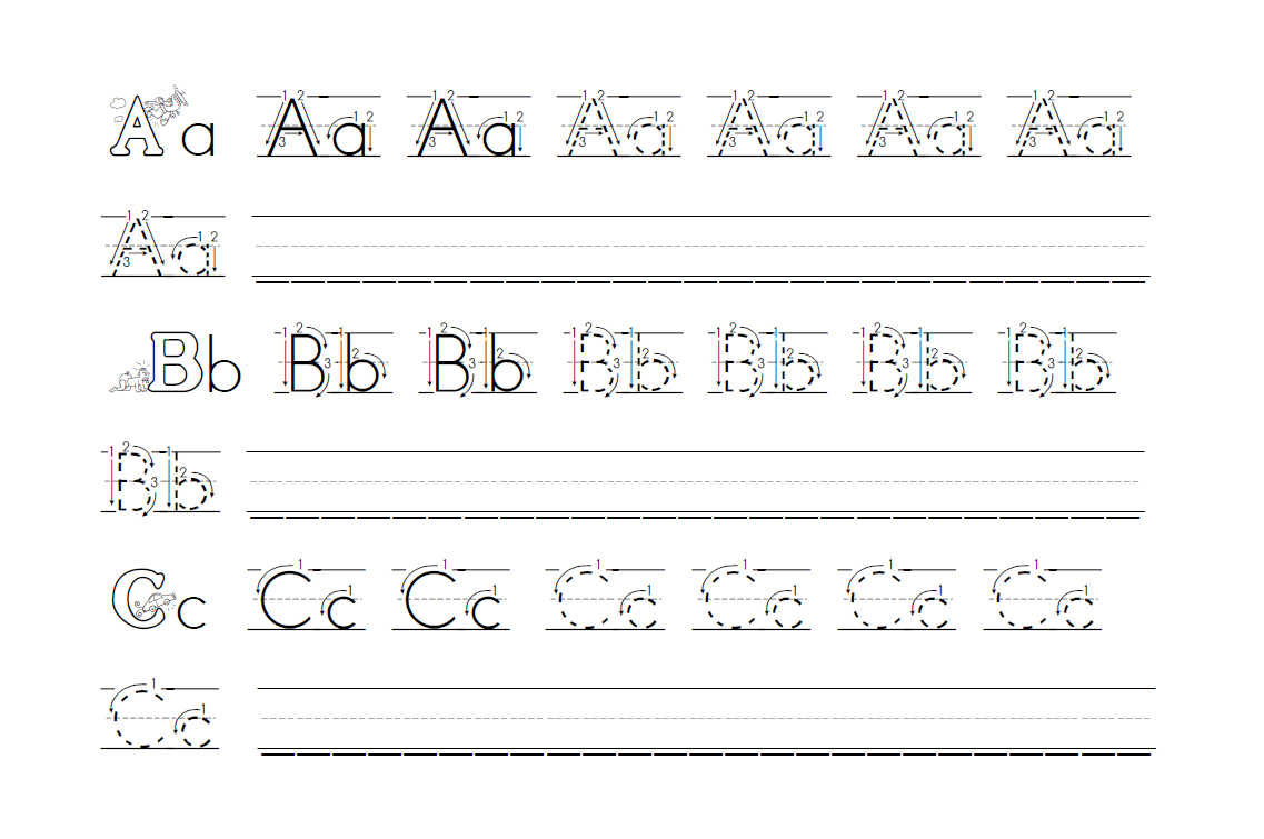 Handwriting Practice Sheets - Free Handwriting Worksheets - 3 Styles with regard to Free Printable Worksheets Handwriting Practice