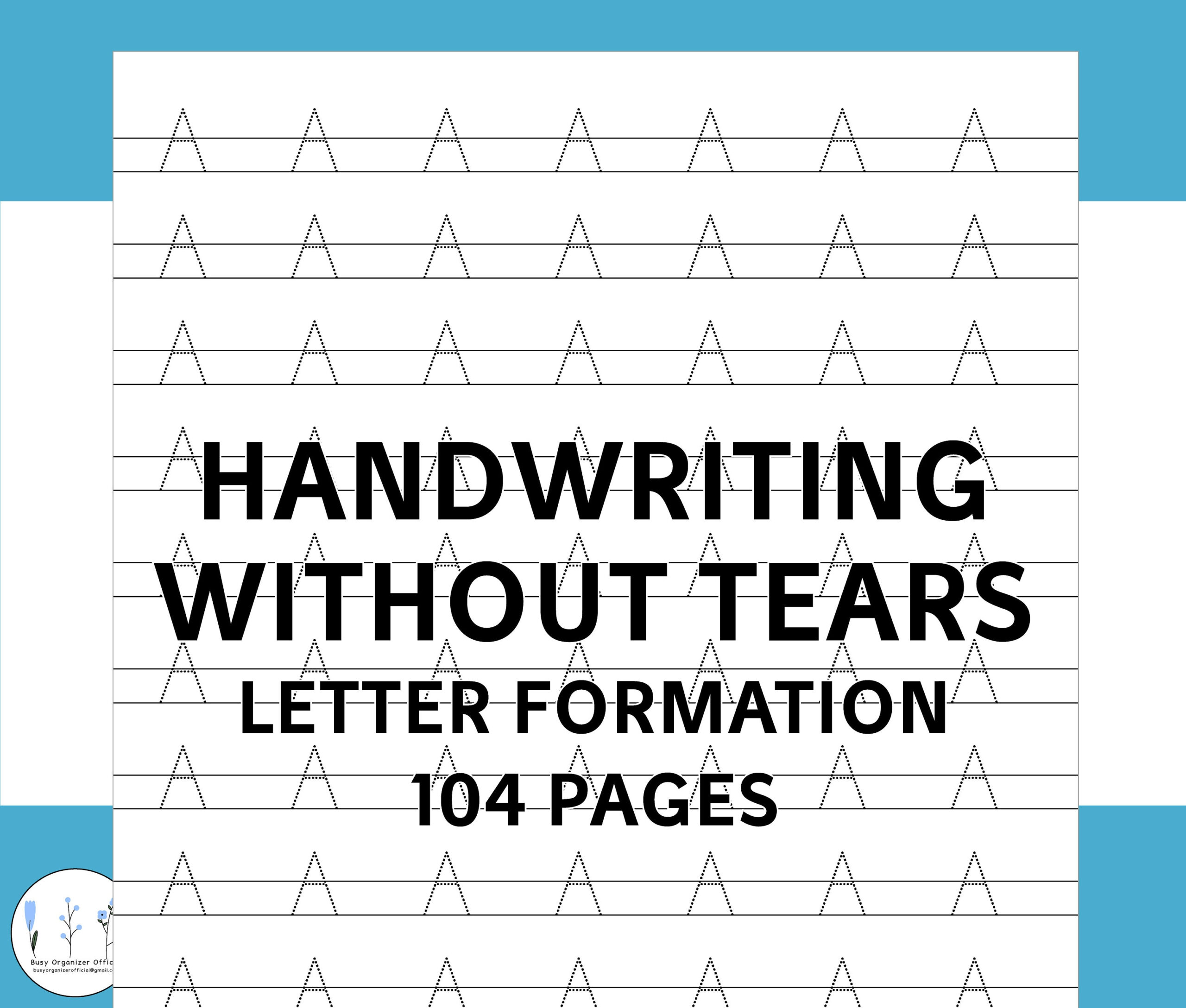 Handwriting Without Tears Letter Formation A-Z Printable Tracing intended for Handwriting Without Tears Worksheets Free Printable