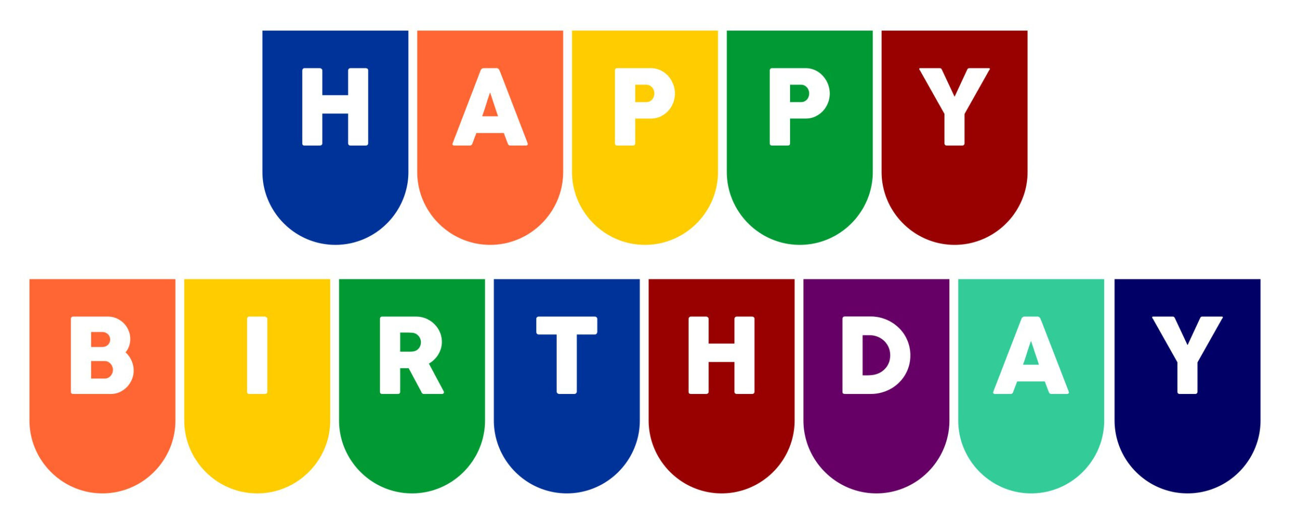 Happy Birthday Banner Printable within Free Printable Happy Birthday Banner