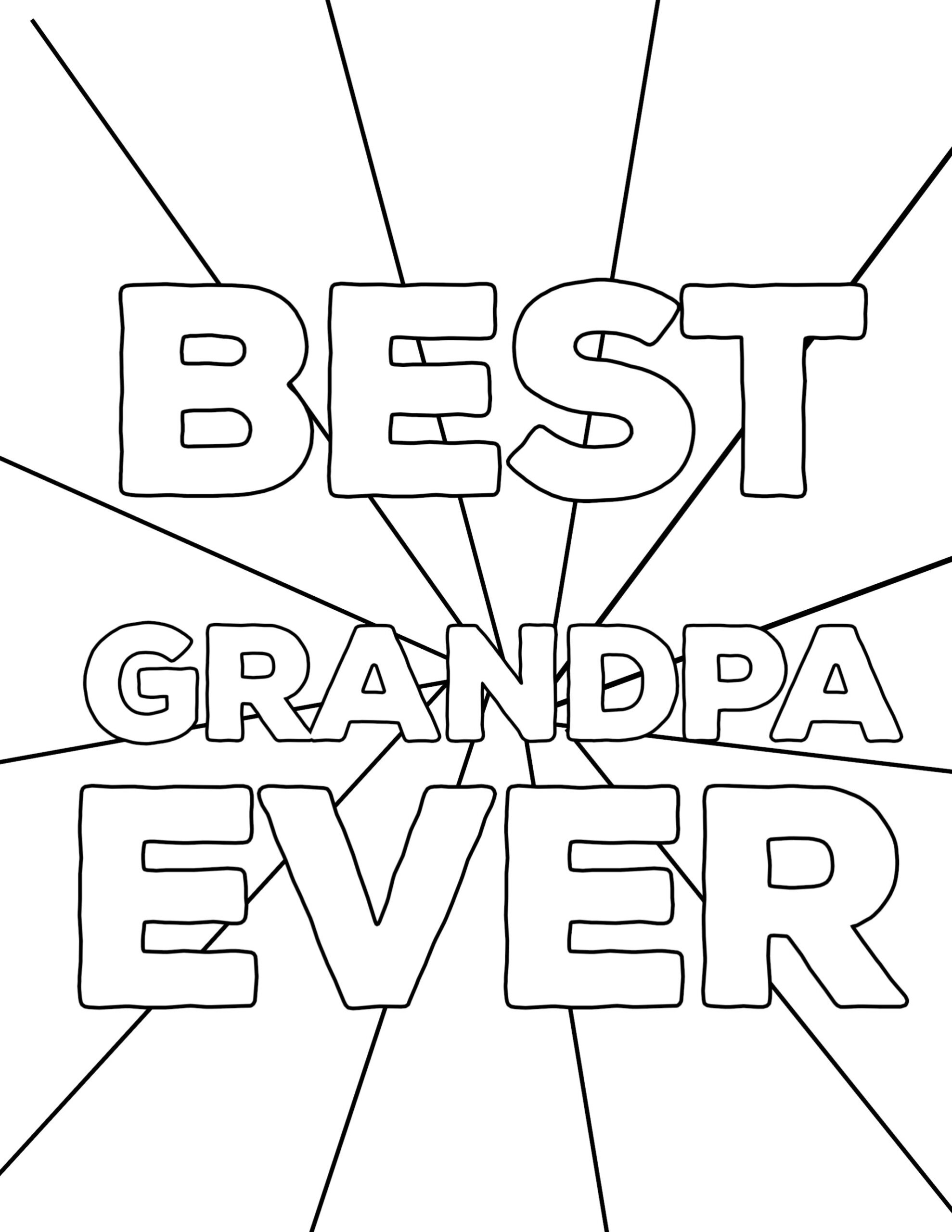 Happy Father&amp;#039;S Day Coloring Pages Free Printables - Paper Trail Design within Free Printable Fathers Day Coloring Pages For Grandpa