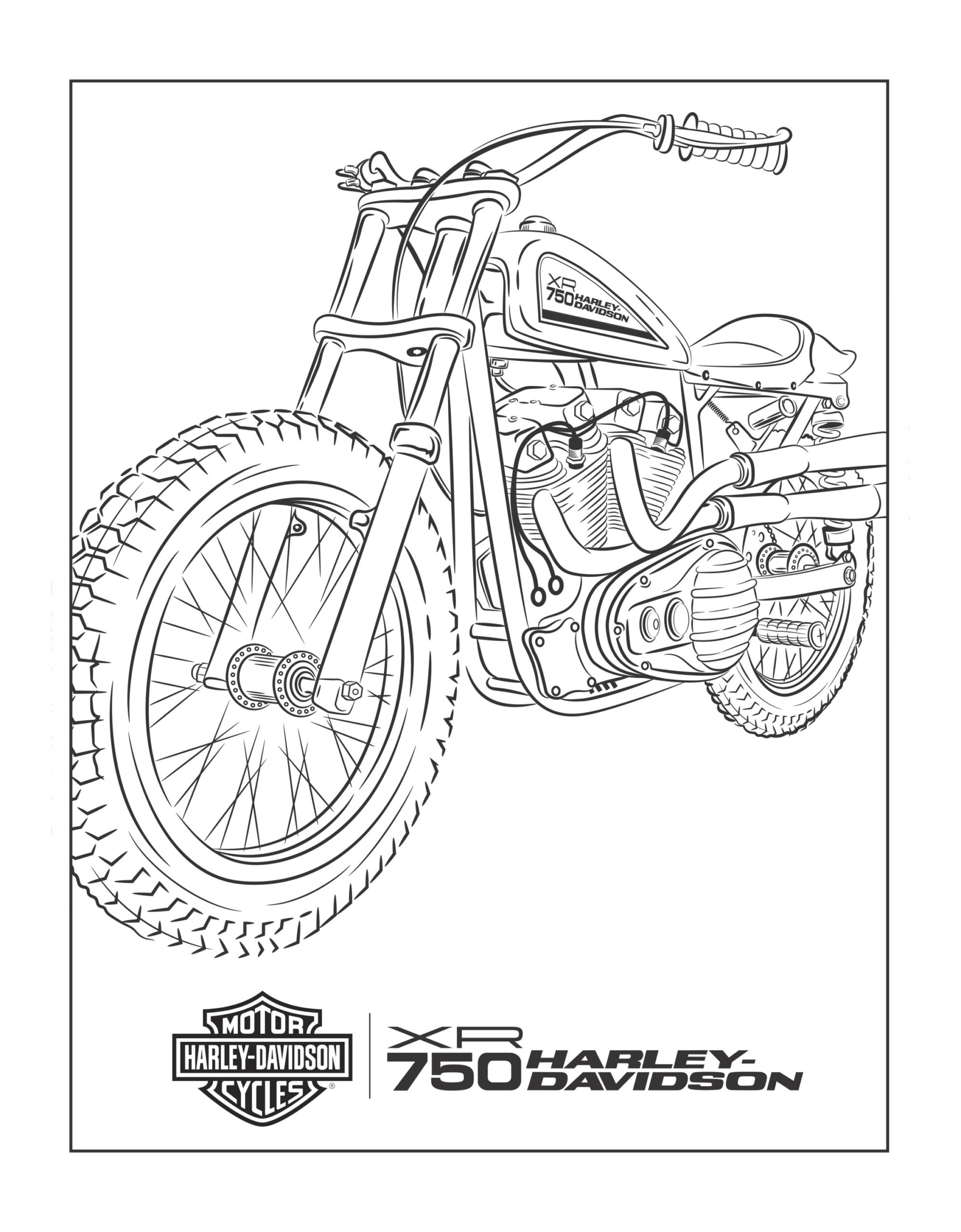 Harley Coloring Pages For Kids | H-D Florida Group within Free Printable Harley Davidson Coloring Pages