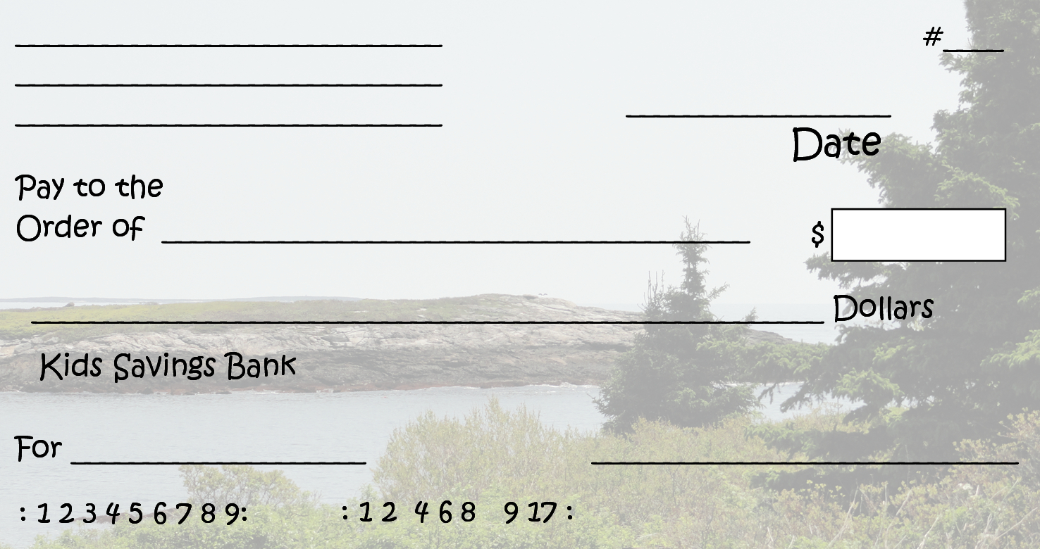 Help Children Learn How To Write Checks And Balance A Checkbook with regard to Free Printable Checks