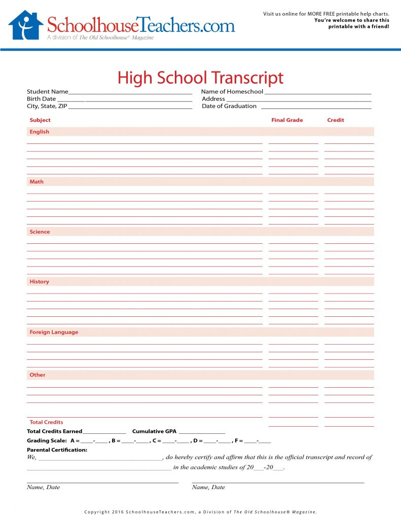 High School/College Prep Worksheets - Schoolhouseteachers with regard to Free Printable High School Worksheets