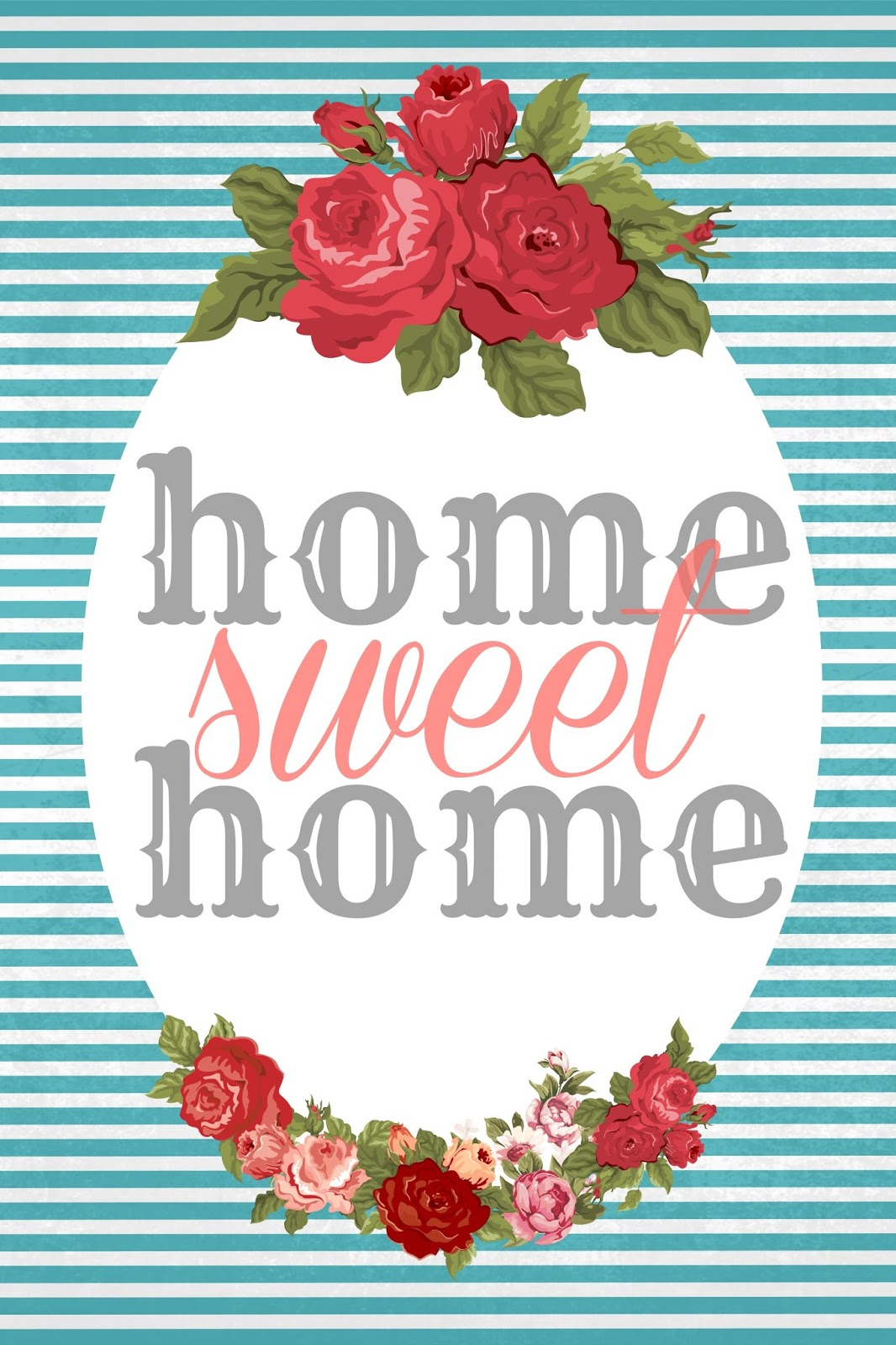 Home Sweet Home” Free Printables » Kami Watson pertaining to Home Sweet Home Free Printable