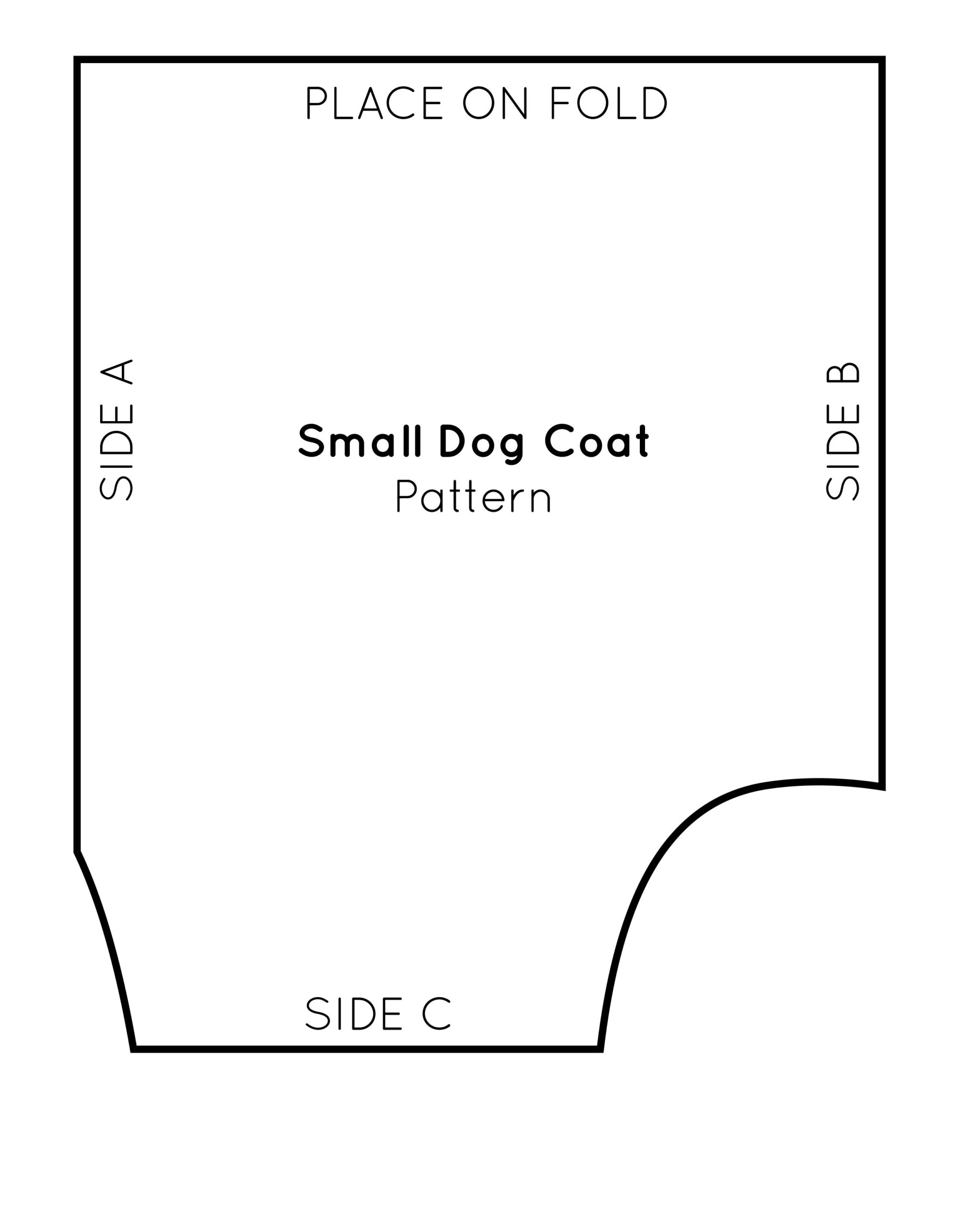 How To Sew A Warm, Weatherproof Dog Coat in Free Printable Sewing Patterns For Dog Clothes