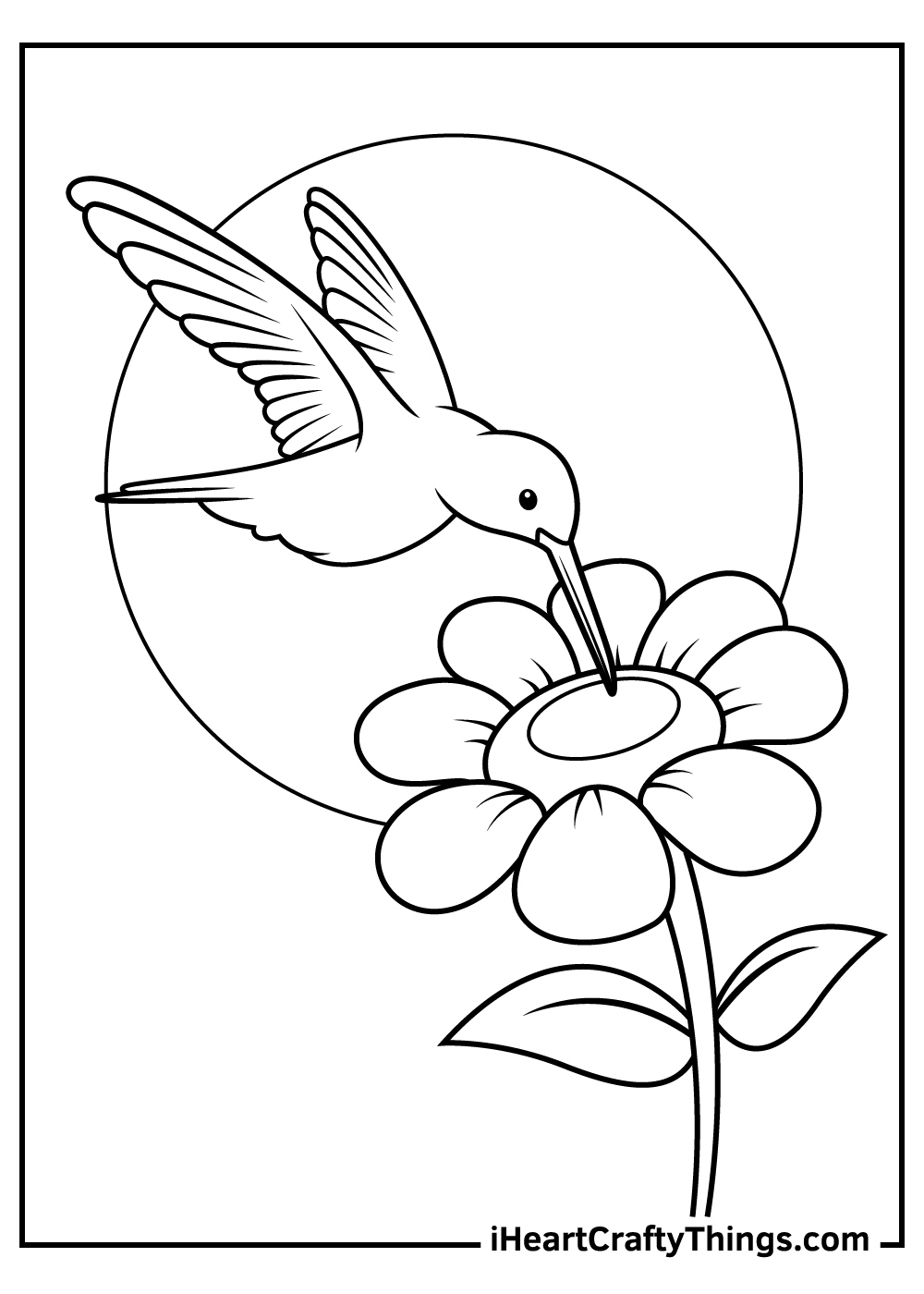 Hummingbird Coloring Pages (100% Free Printables) inside Free Printable Pictures of Hummingbirds