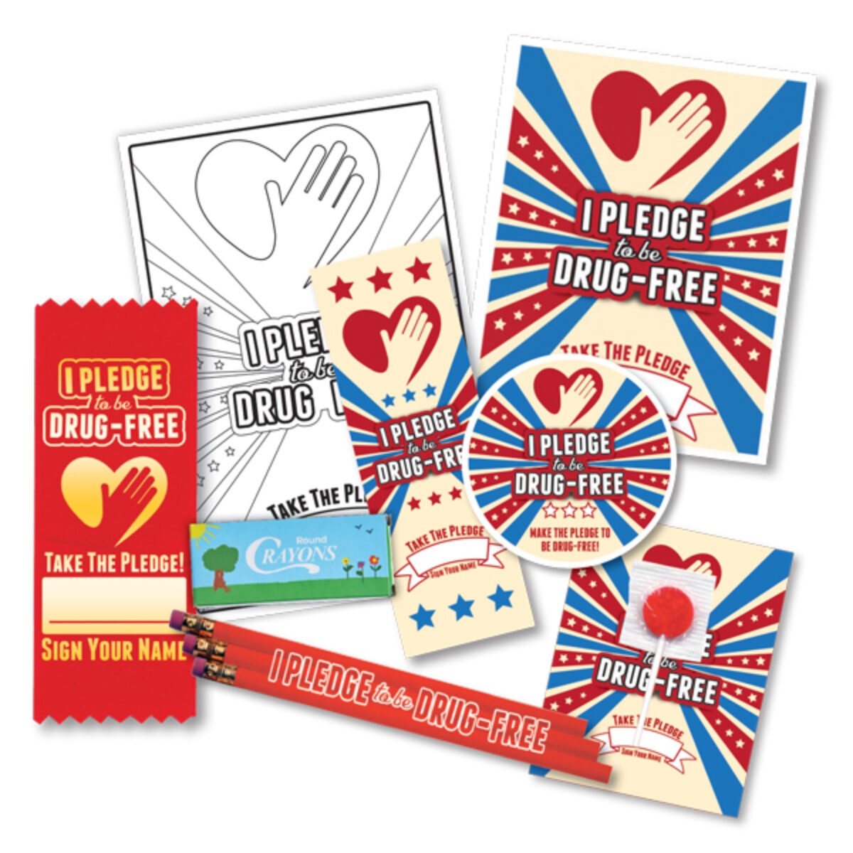 I Pledge To Be Drug Free | Prevention And Treatment Resource Press intended for Free Printable Drug Free Pledge Cards