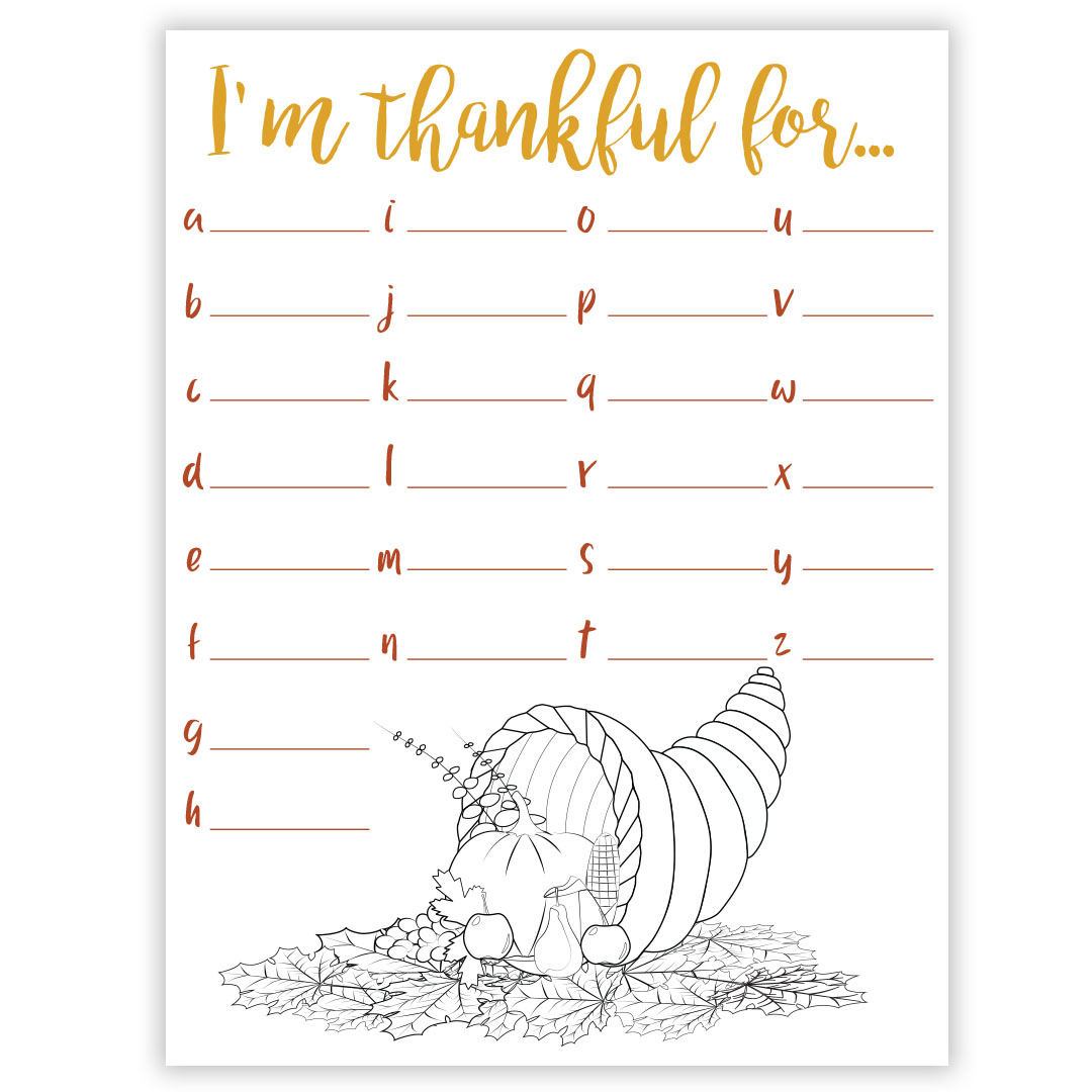 I&amp;#039;M Thankful For Gratitude Worksheet - Printable In Lds Holiday On in Free Printable Gratitude Worksheets