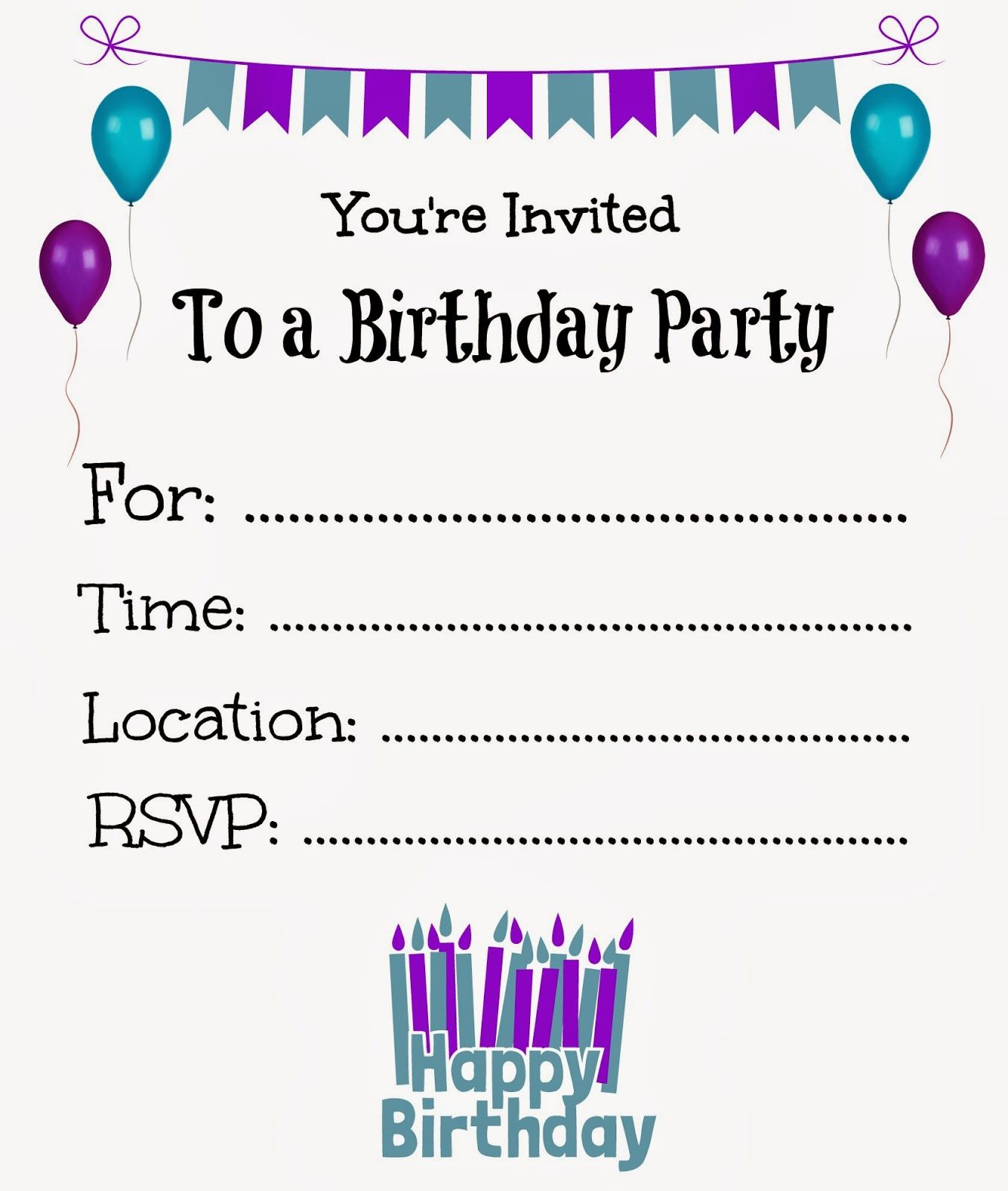 It&amp;#039;S A Princess Thing | Party Ideas And Lots More For Girls for Free Printable Girl Birthday Party Invitations