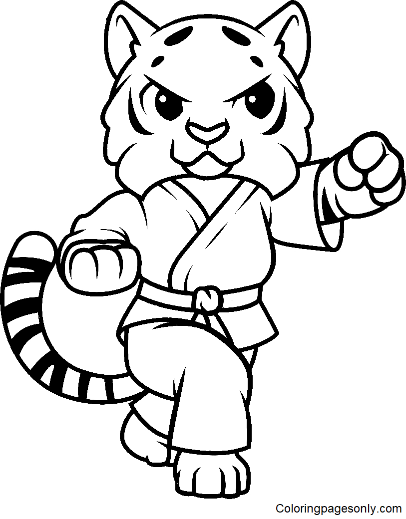 Karate Coloring Pages Printable For Free Download throughout Free Printable Karate Coloring Pages