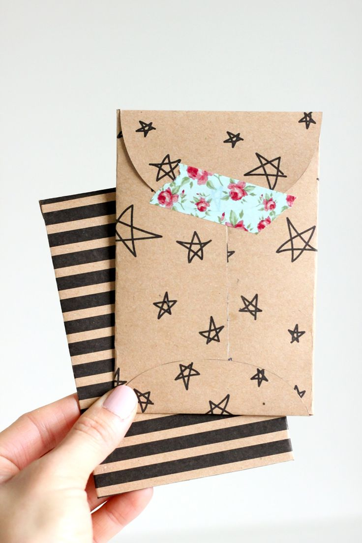 Kraft Paper Gift Card Envelope – Free Printable! | Gift Card intended for Free Printable Gift Card Envelope Template