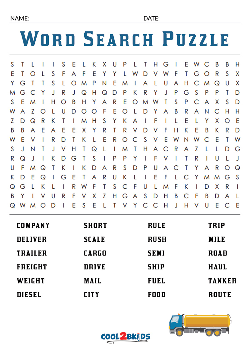 Large Print Word Search Free Printable intended for Free Large Printable Word Searches