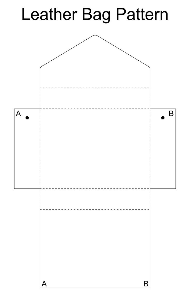 Leather Handbag Patterns - 10 Free Pdf Printables | Printablee intended for Free Printable Purse Patterns to Sew