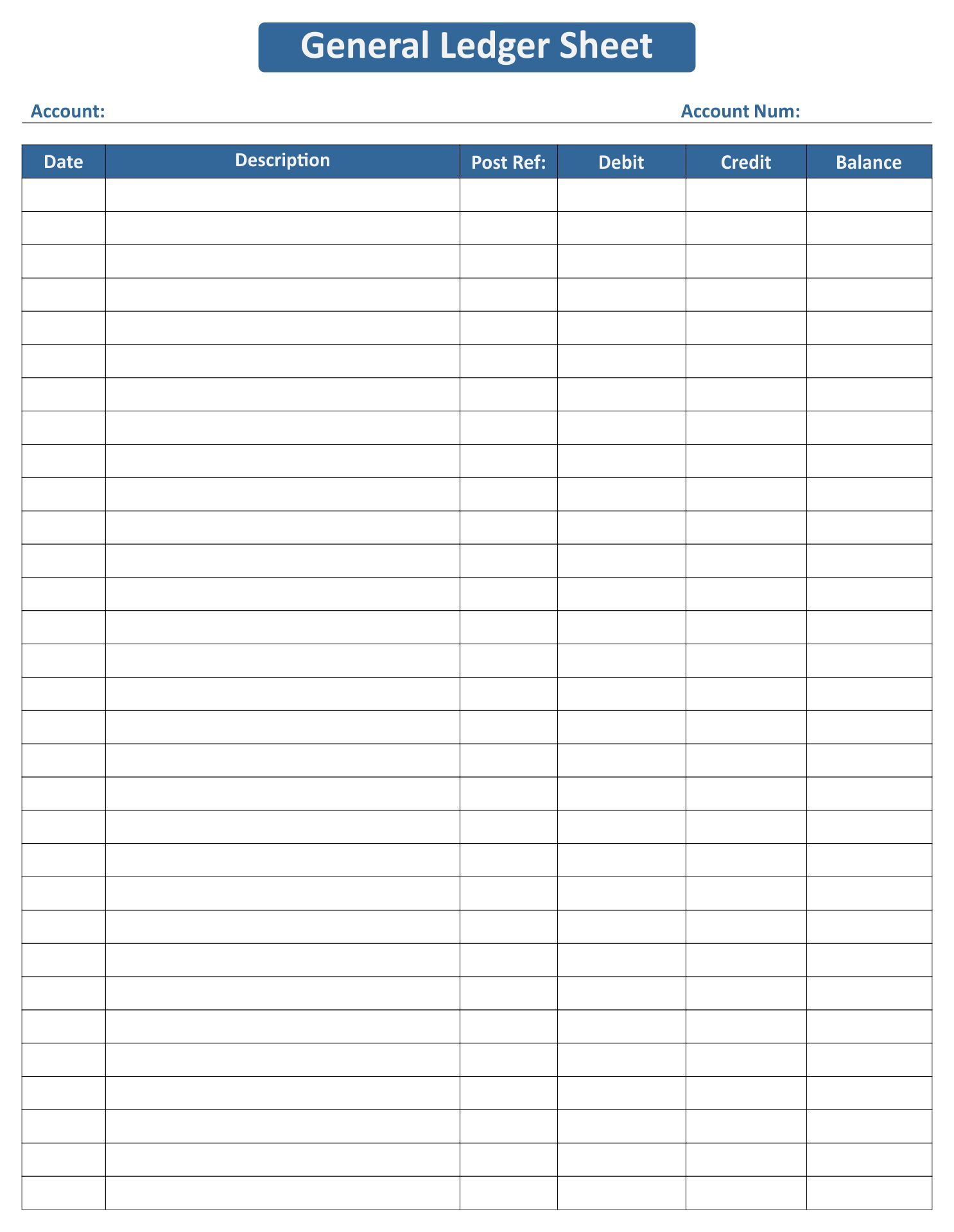 Ledger Balance Sheet - 10 Free Pdf Printables | Printablee within Free Printable Accounting Ledger