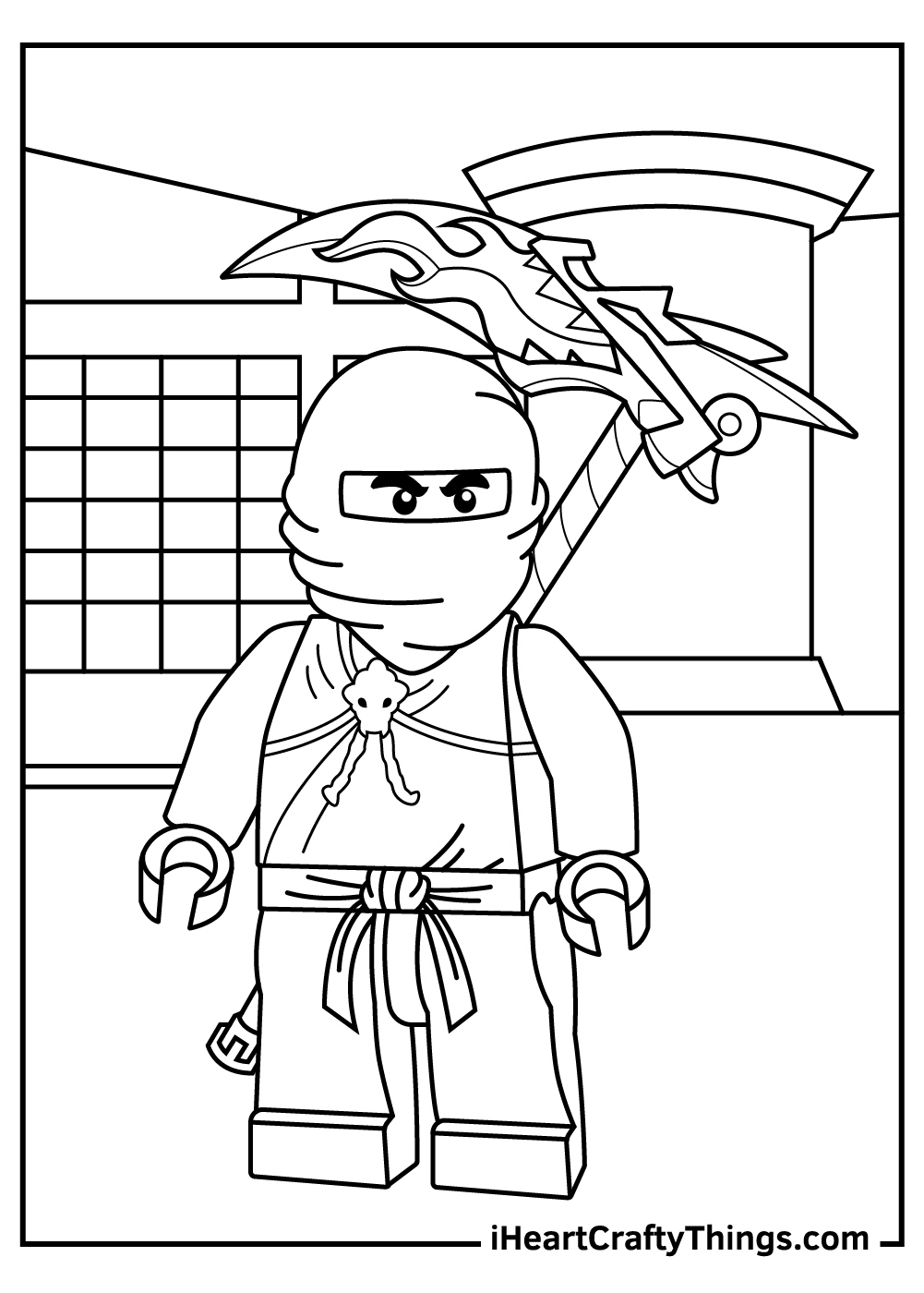 Lego Ninjago Coloring Pages (100% Free Printables) regarding Free Ninjago Printables