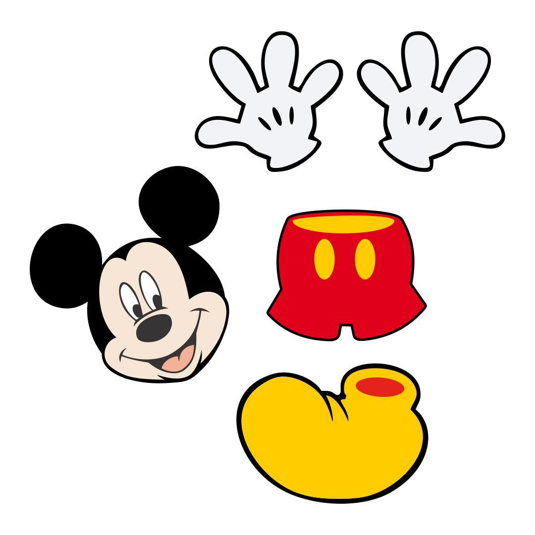 Mickey Mouse Box Templates - 13 Free Pdf Printables | Printablee for Free Mickey Mouse Printable Templates