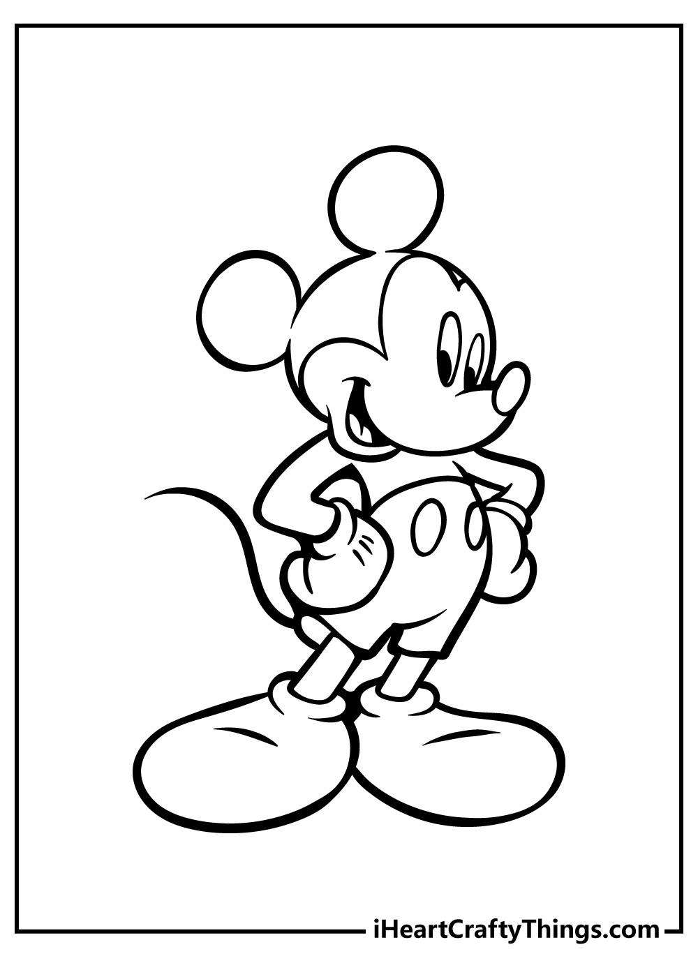 Mickey Mouse Coloring Pages (100% Free Printables) with Free Mickey Mouse Printables