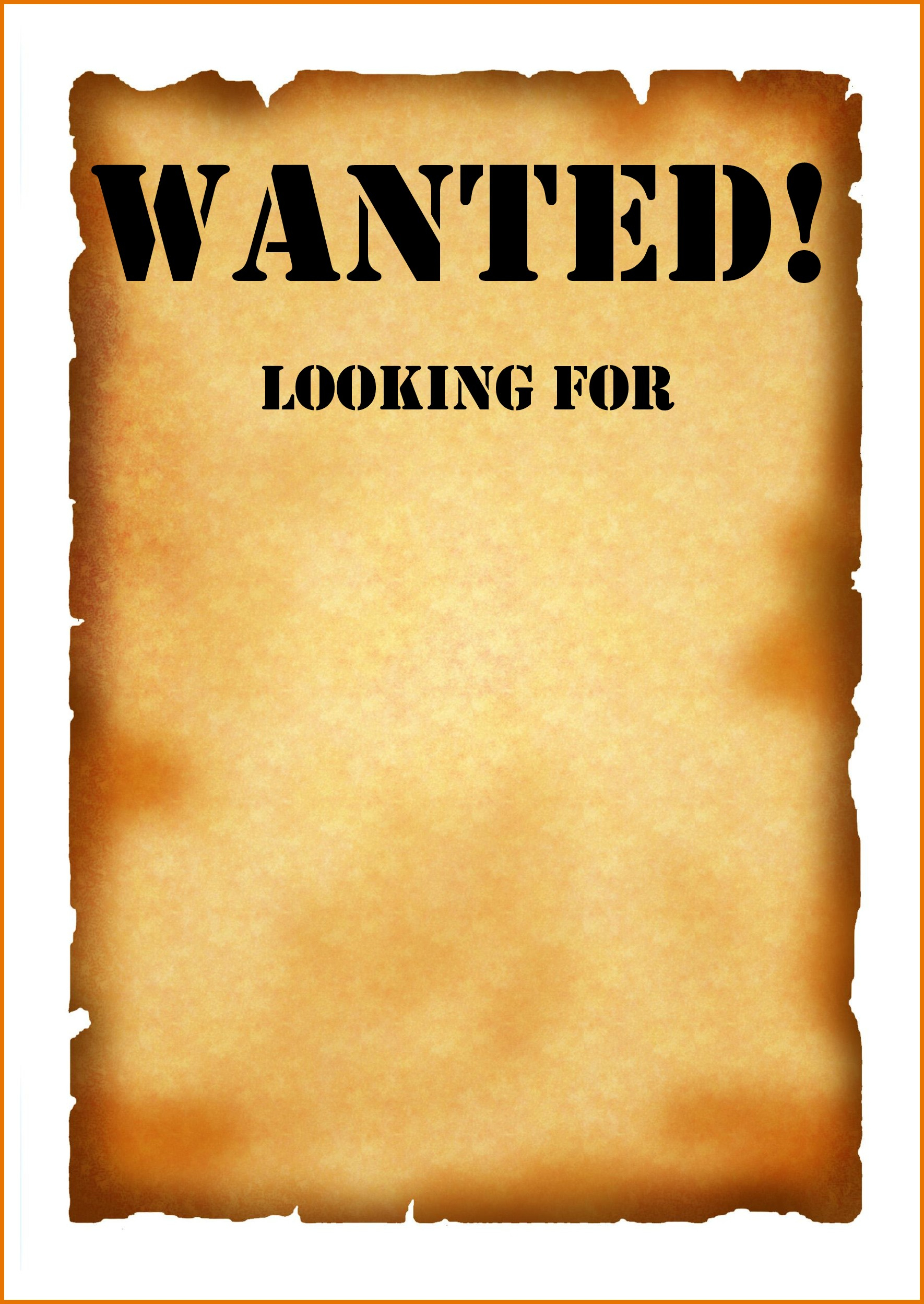 Most Wanted Poster Template within Free Printable Wanted Poster Invitations