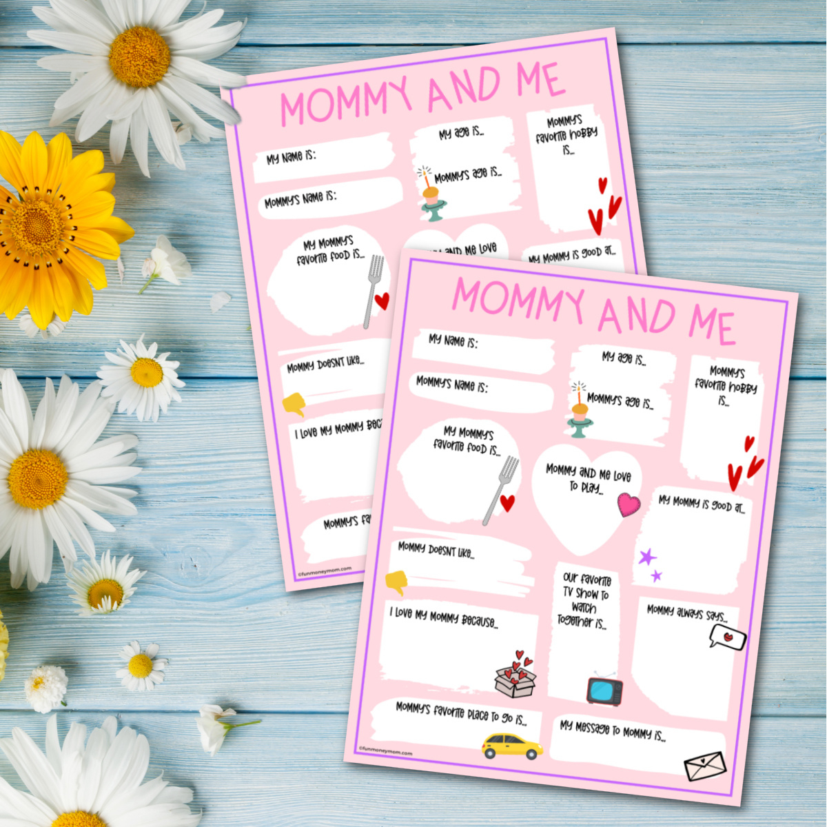 Mother&amp;#039;S Day Questionnaire Free Printable - Fun Money Mom throughout Free Printable Mother&amp;#039;S Day Questionnaire