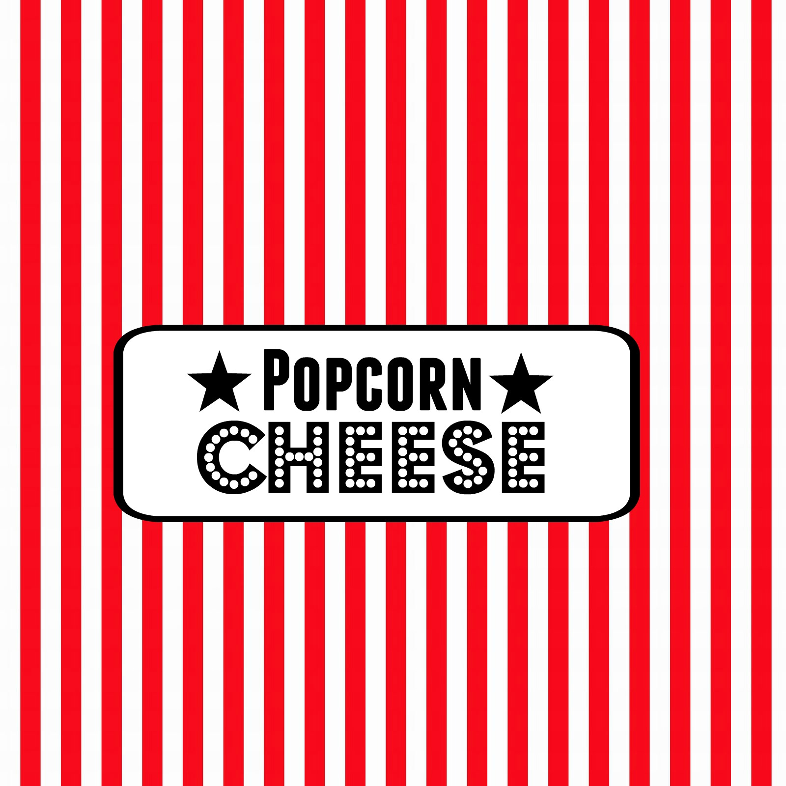 Movie Night Party “Popcorn Bar”- Free Printable Food Labels inside Popcorn Bar Free Printables