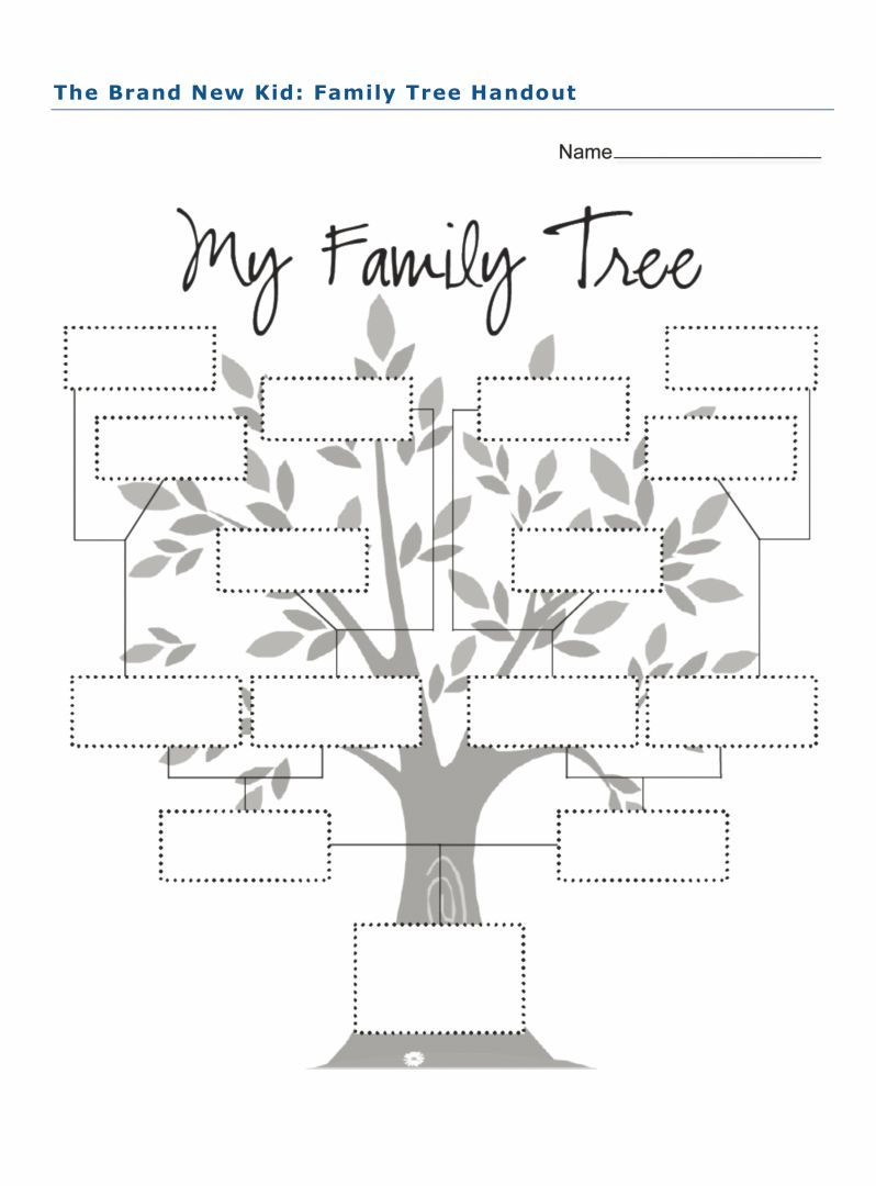 My Family Tree Worksheet Printable | Family Tree Chart, Family in My Family Tree Free Printable Worksheets