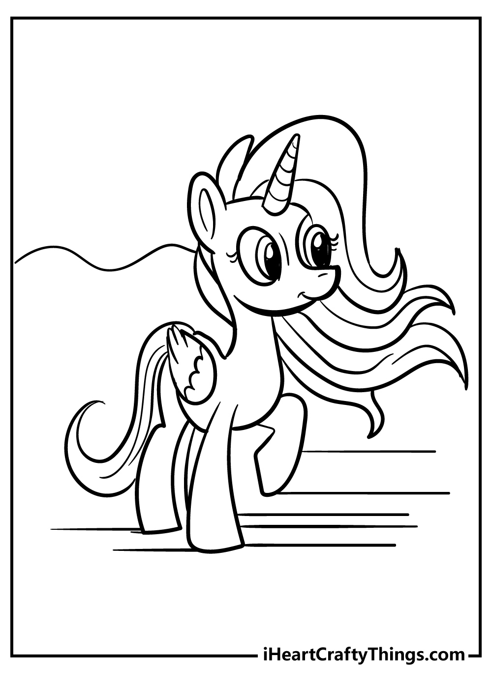 My Little Pony Coloring Pages (100% Free Printables) with regard to My Little Pony Free Printables