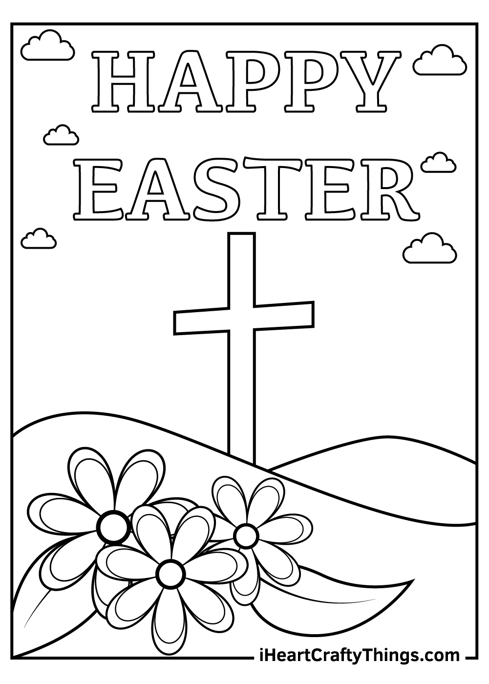 New Easter Coloring Pages 2024 (100% Free Printables) within Free Printable Easter Coloring Pages