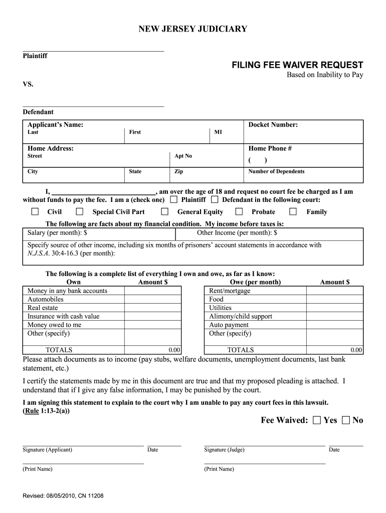 Nj Divorce Forms Pdf Free: Fill Out &amp;amp; Sign Online | Dochub intended for Free Printable Nj Divorce Forms