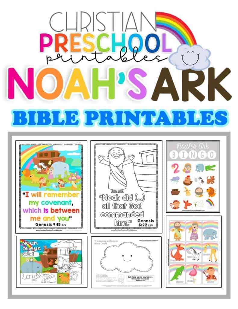 Noah&amp;#039;S Ark Preschool Printables - Christian Preschool Printables pertaining to Free Sunday School Printables