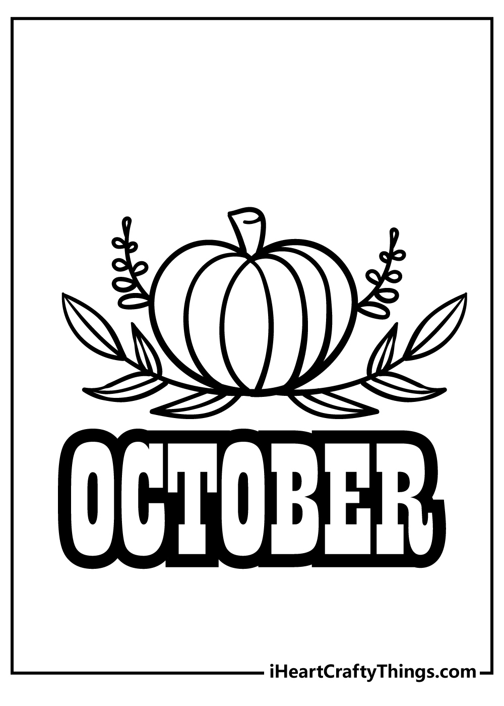 October Coloring Pages (100% Free Printables) within Free Printable October Coloring Sheets