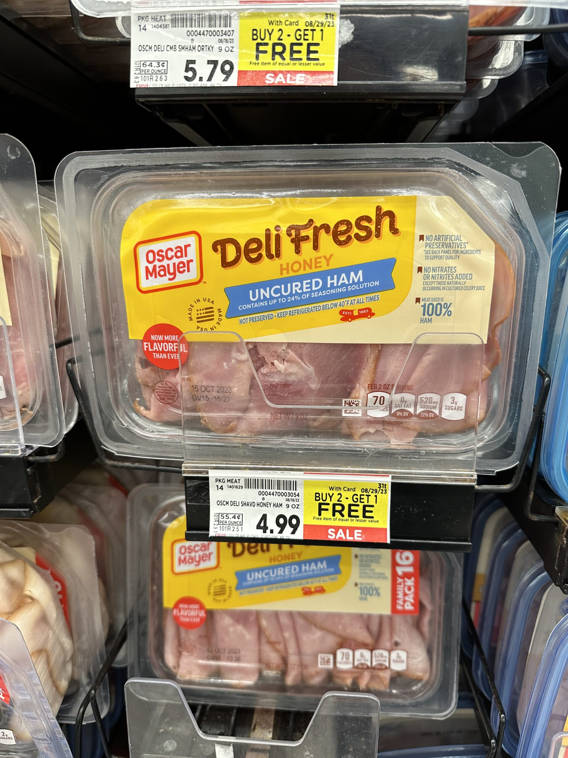 Oscar Mayer Deli Fresh Lunch Meat Is B2G1 Free At Kroger! - Kroger inside Free Printable Oscar Mayer Coupons