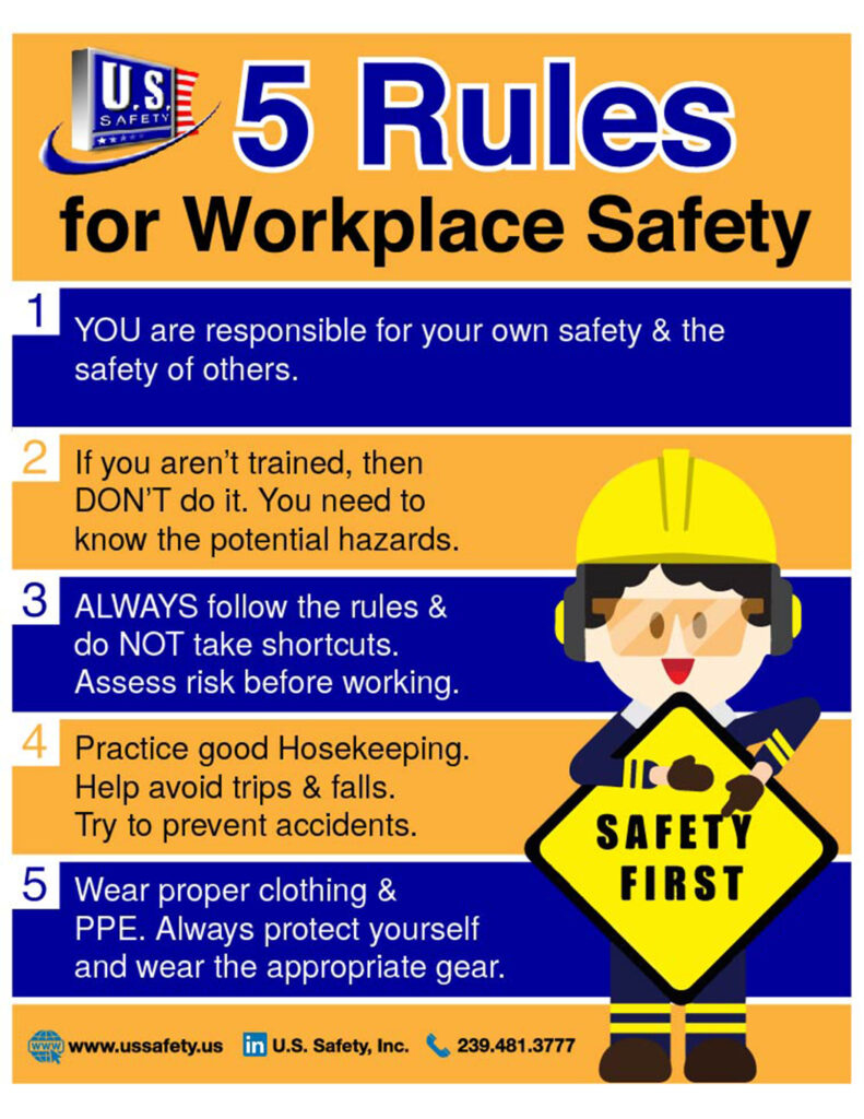 Osha Printable Posters Free - U.s. Safety inside Free Printable Osha Safety Posters