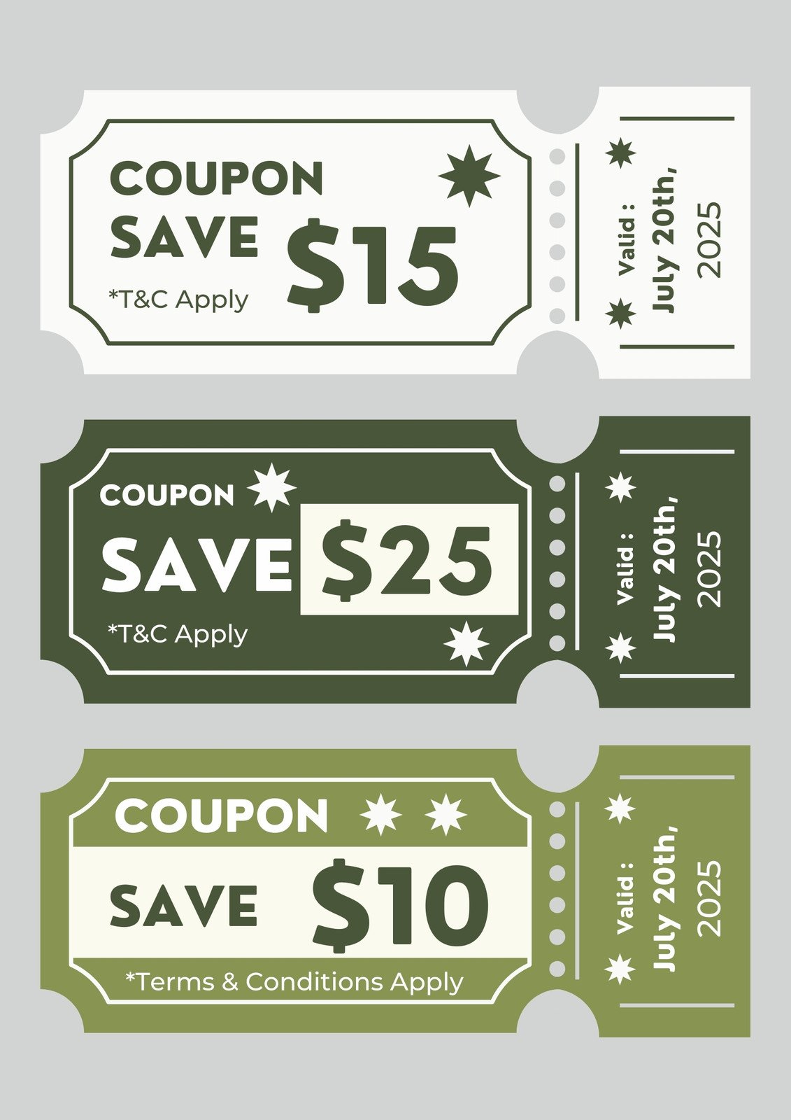 Page 15 - Free, Printable, Customizable Coupon Templates | Canva with regard to Free Printable Coupons 2025