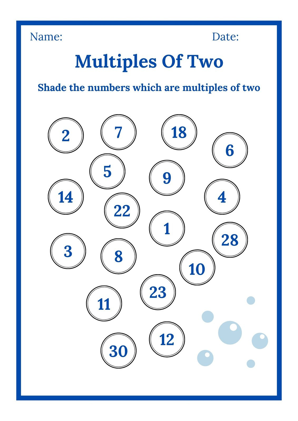 Page 4 - Free, Printable, Customizable Math Worksheet Templates inside Homeschooling Paradise Free Printable Math Worksheets Third Grade