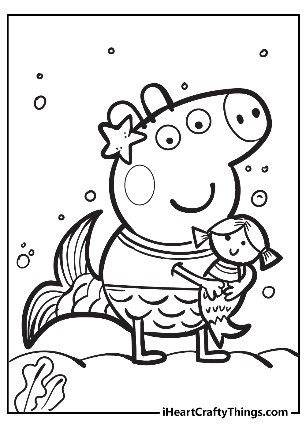 Peppa Pig Coloring Pages (100% Free Printables) within Peppa Pig Free Printables