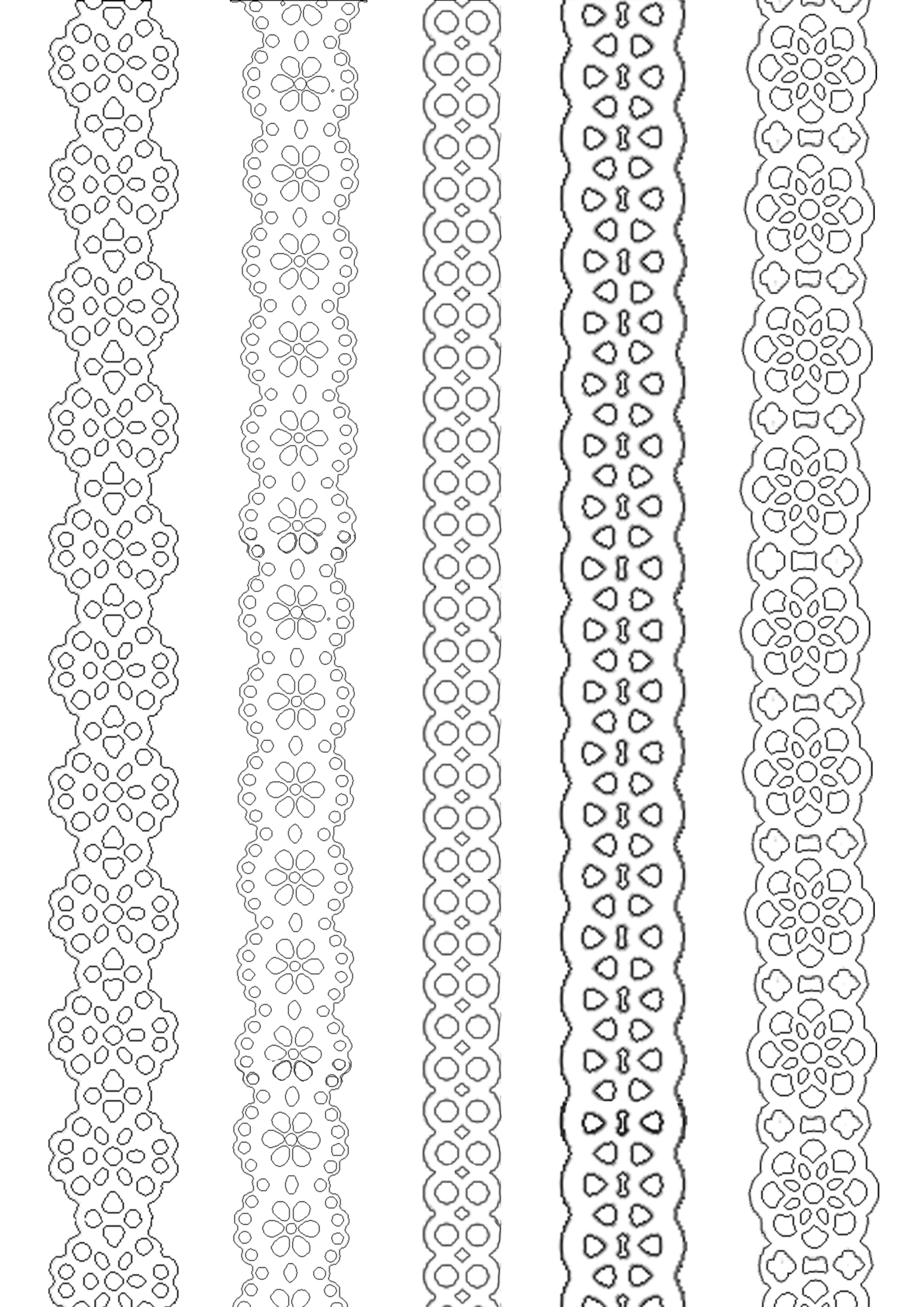 Pin De Kelly Deitrick En Painting Templates | Sobres Caseros throughout Free Printable Lace Stencil